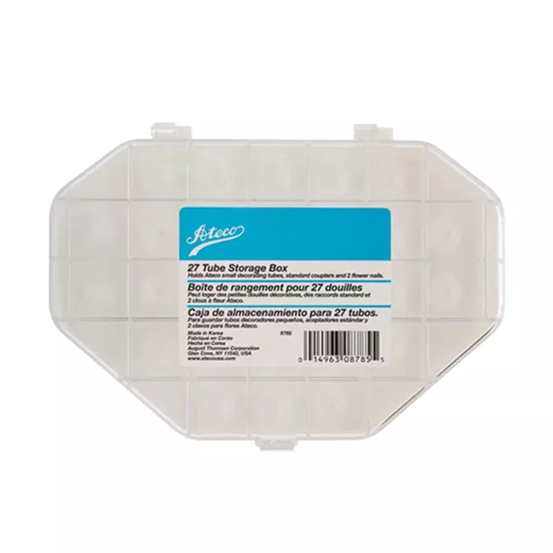 27 Slot Piping Tip Storage Box