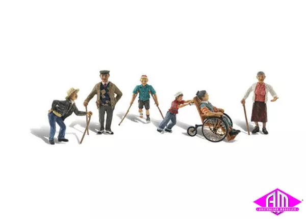 A1946 - Scenic Accents - Physically Challenged (HO Scale)