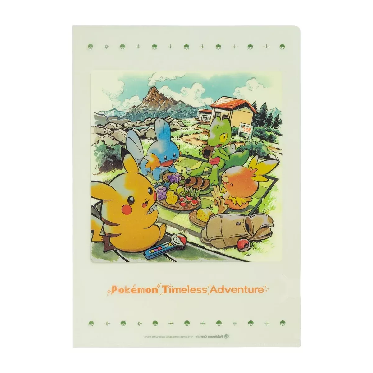 A4 Clear File Pokémon Timeless Adventure Hoenn