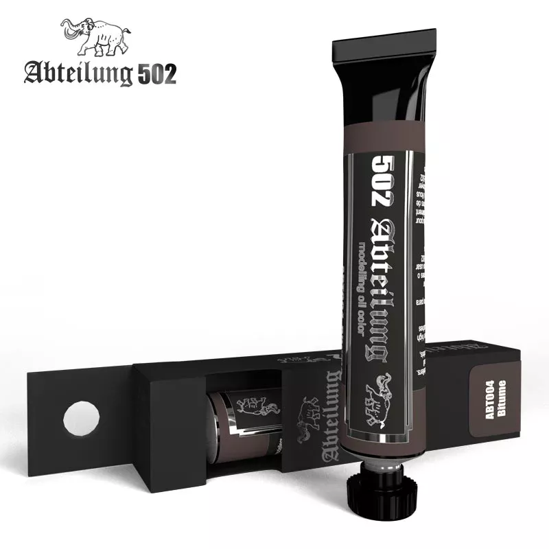 Abteilung 502 4 Weathering Oil Paint Bitume