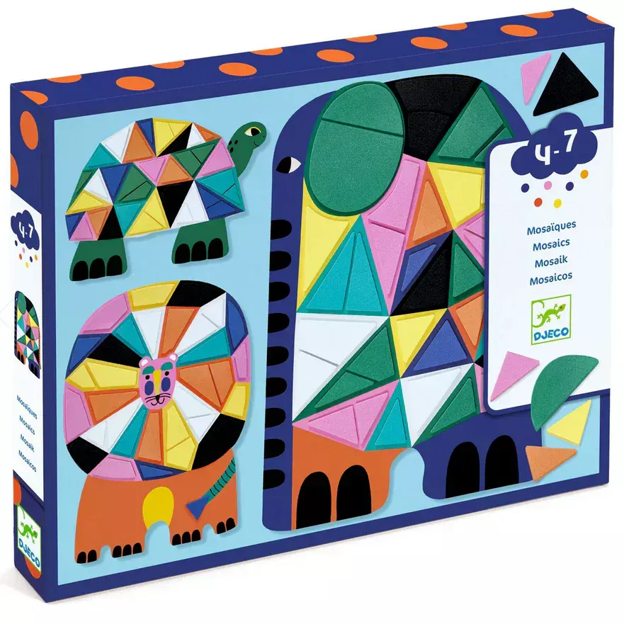 Africa Mosaics Collage Craft