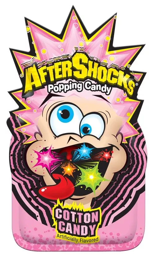 Aftershocks Cotton Candy Popping Candy