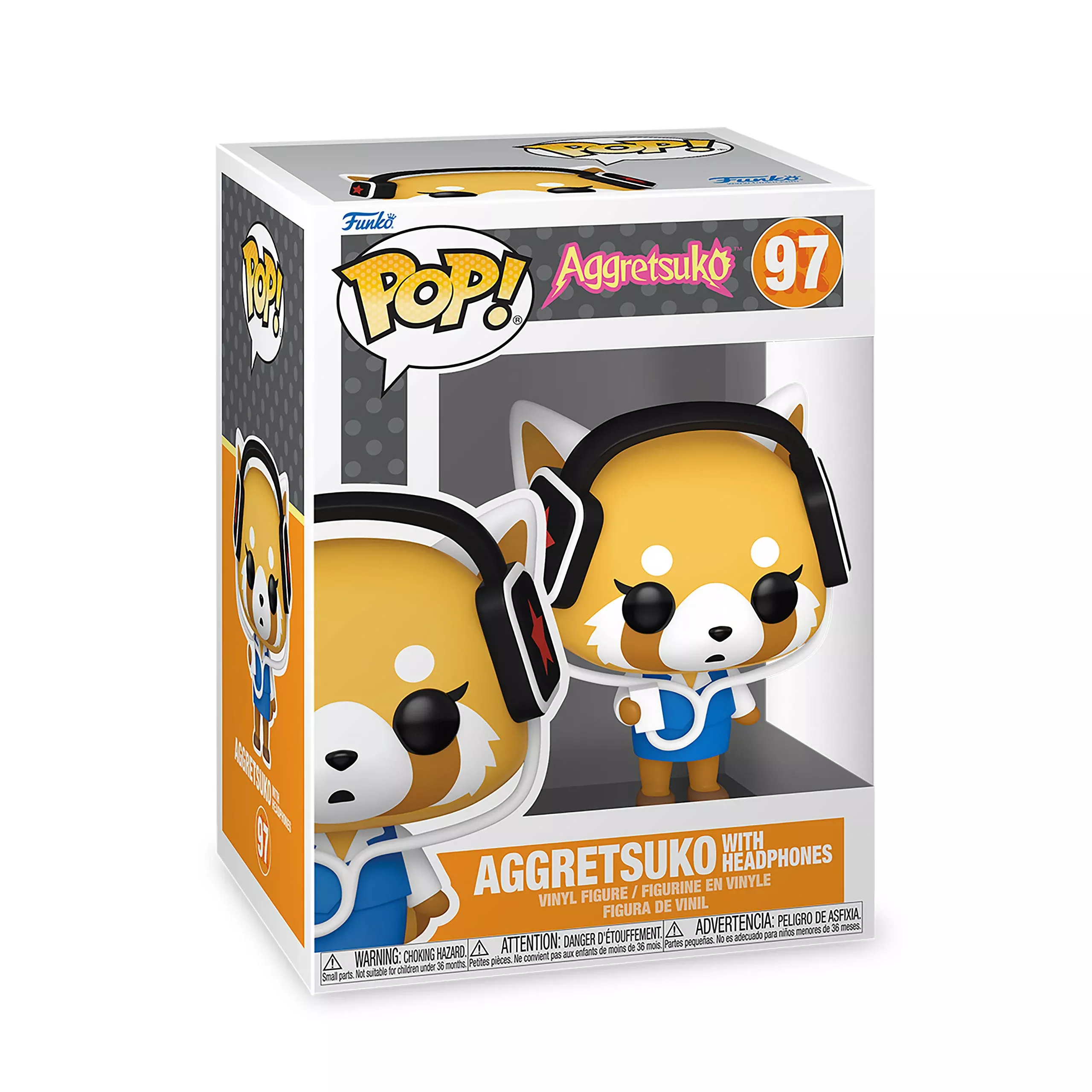 Aggretsuko with Headphones Funko Pop Figure