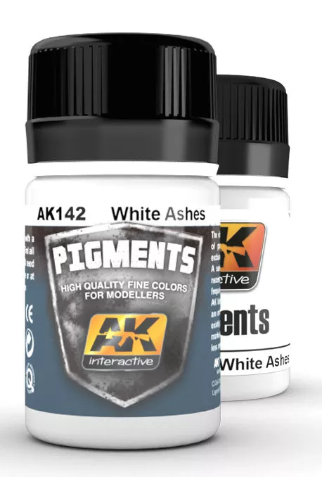 AK Interactive 142 White Ashes Pigment