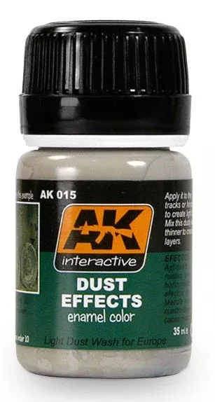 AK Interactive 15 Dust Effects Enamel Paint