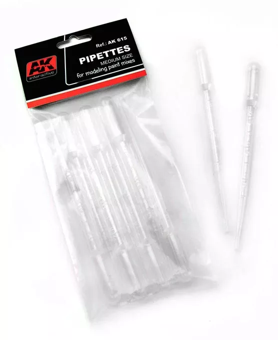 AK Interactive 615 Medium Pipettes