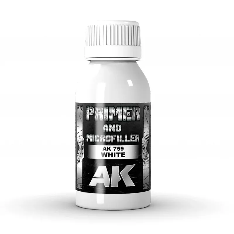 AK Interactive 759 White Primer & Microfiller