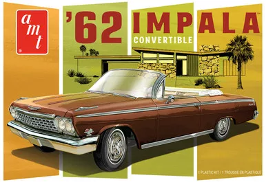 AMT # 1355 1/25 1962 CHEVY IMPALA CONVERTIBLE