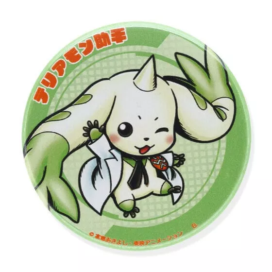 Assistant Terriermon Tin Badge A - Digimon