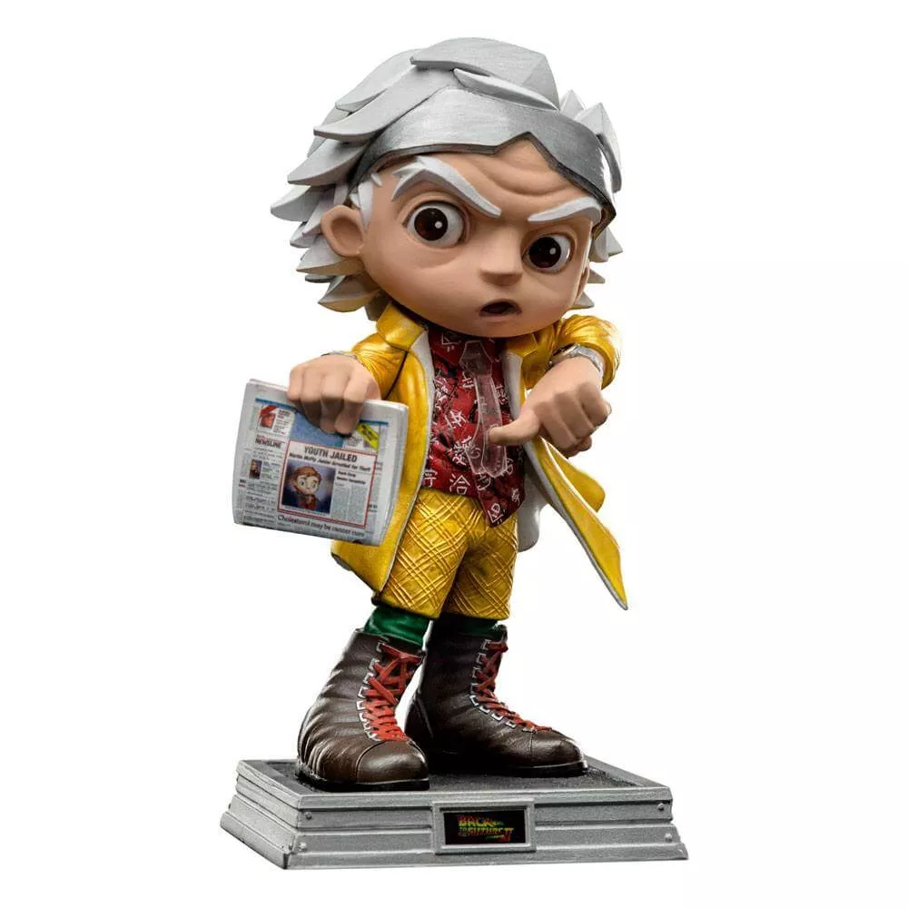 Back to the Future II Mini Co. PVC Figure Doc Brown 15cm