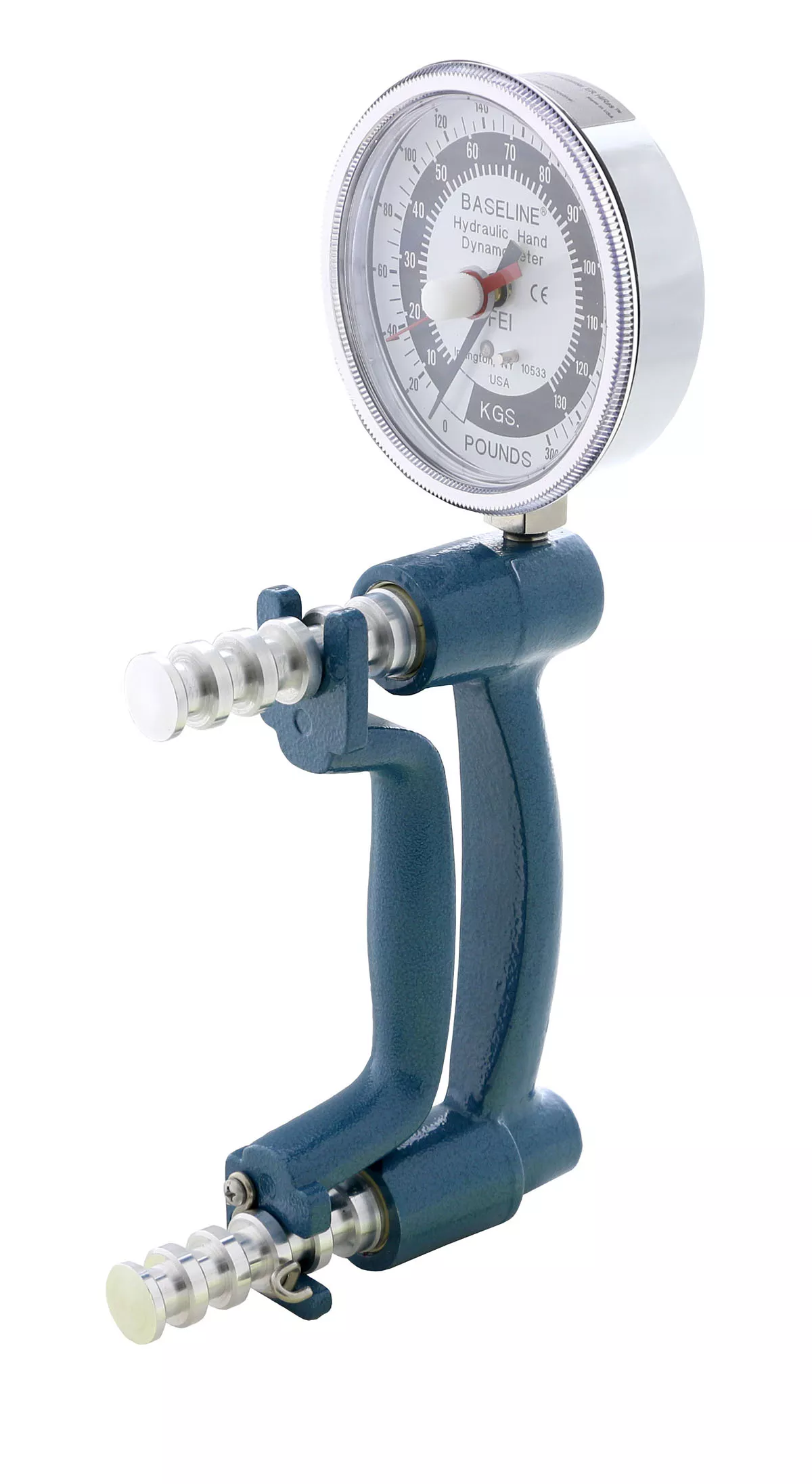 Baseline Hand Dynamometer – HiRes Gauge – ER 300 lb Capacity