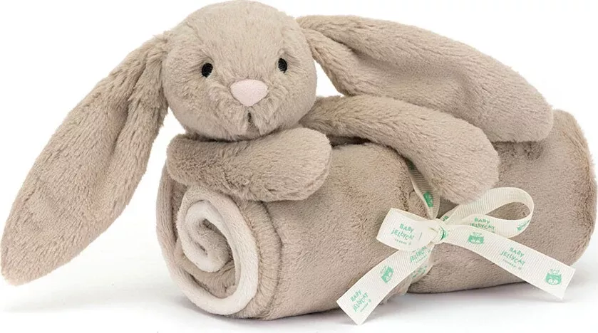 Bashful Beige Bunny Blankie