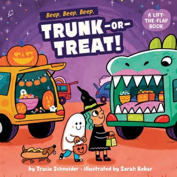 Beep, Beep, Beep, Trunk-or-Treat! (A Lift-the-Flap Book)