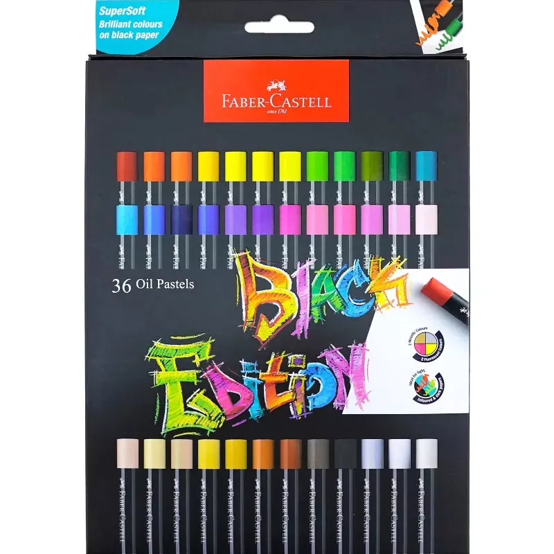 Black Edition Oil Pastels 36ct