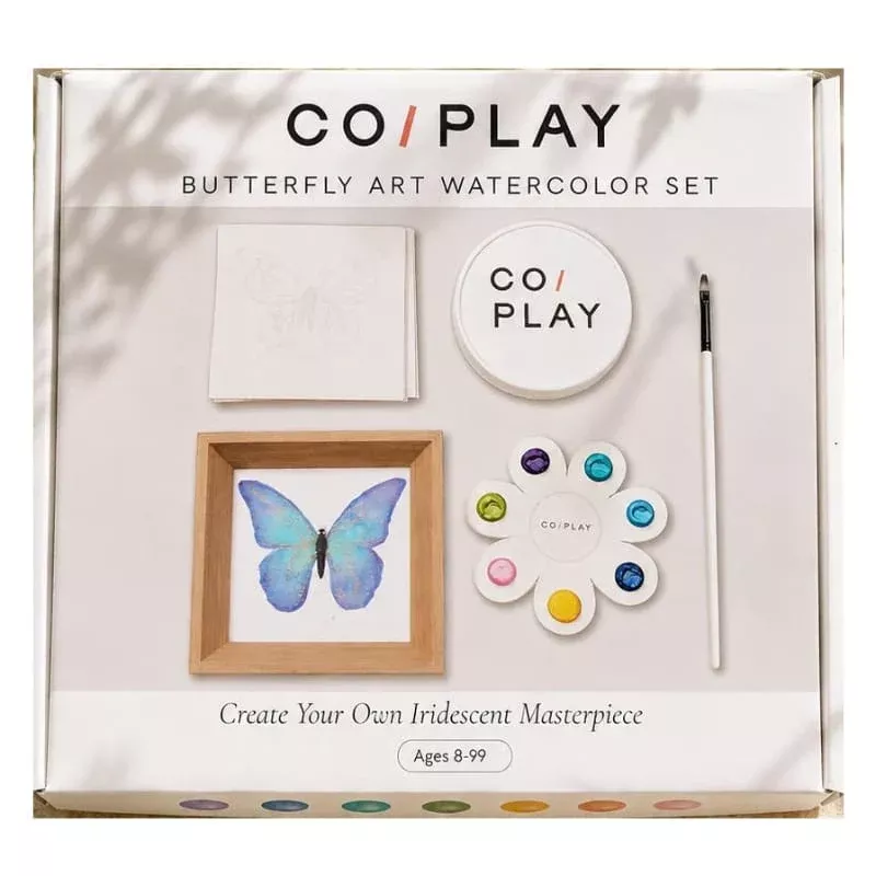 Butterfly Watercolor & Frame Set