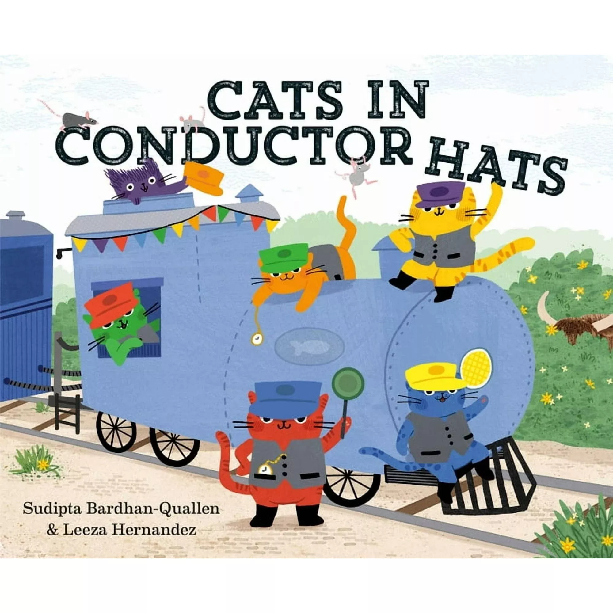 Cats in Conductor Hats: A Train Adventure