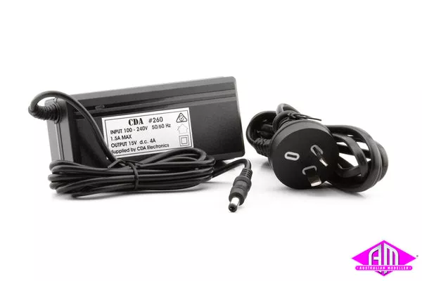 CDA-260 15v DC 4A Power Supply