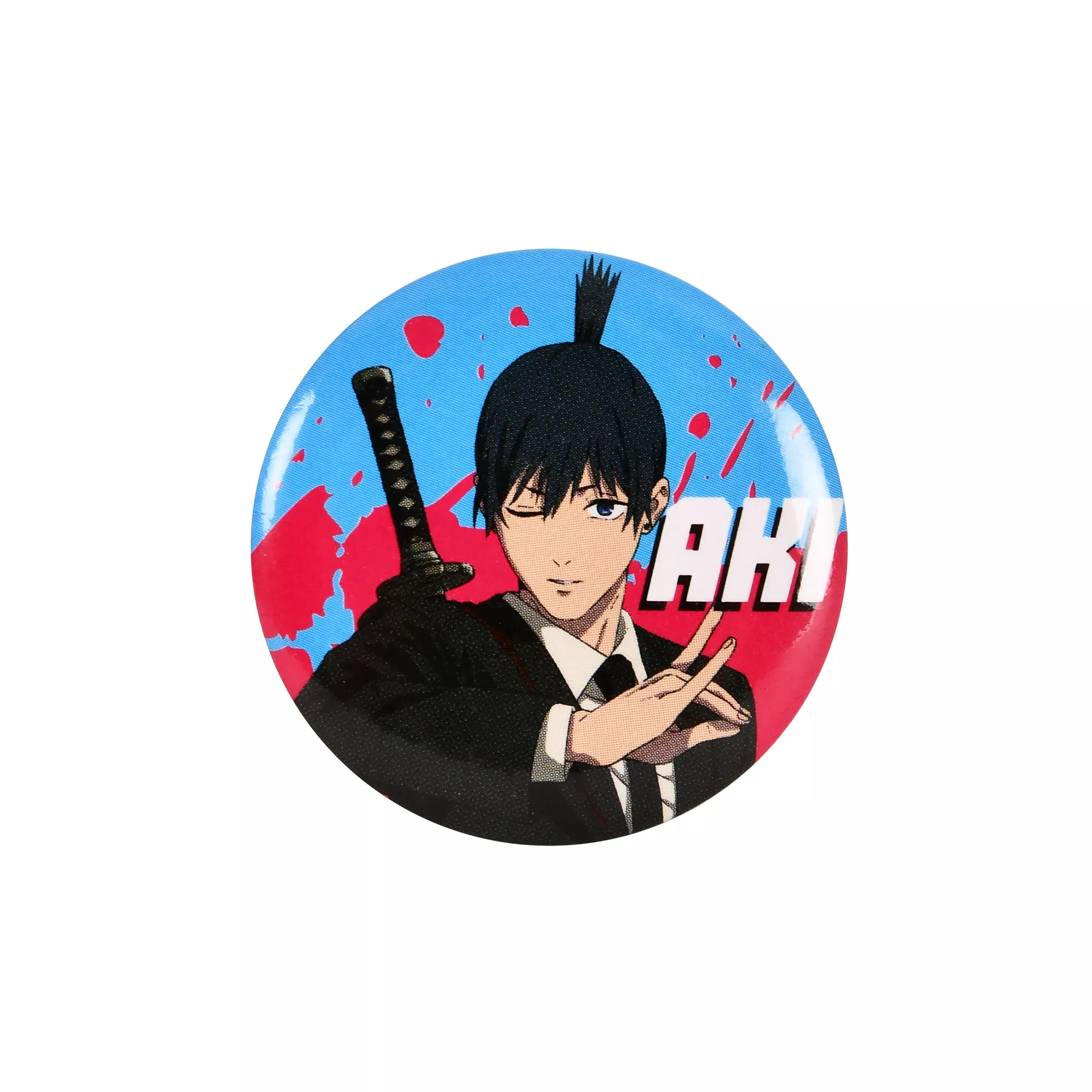 Chainsaw Man - Aki Button