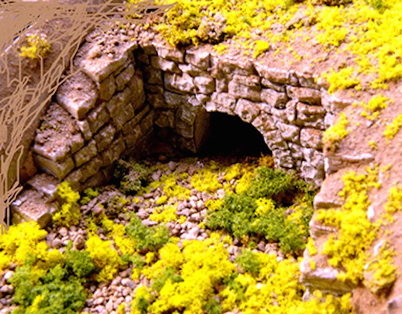 Chooch #9870 – Random Stone Culvert (4) – N Scale