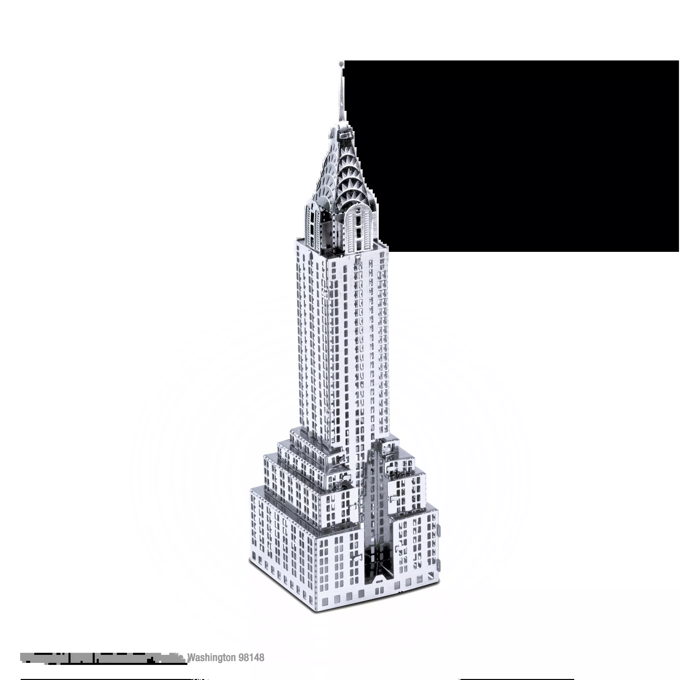 Chrysler Building Metal Model