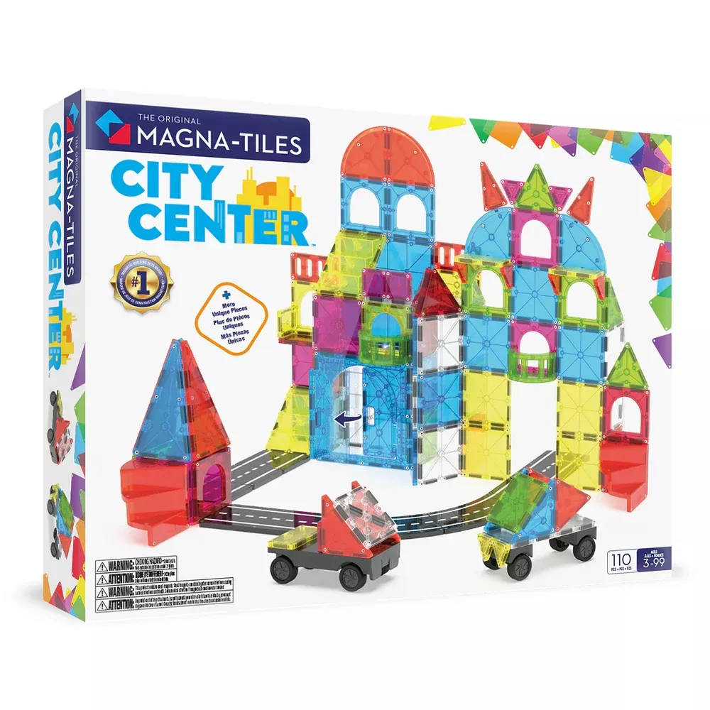 City Center Magna-Tiles 110Pc