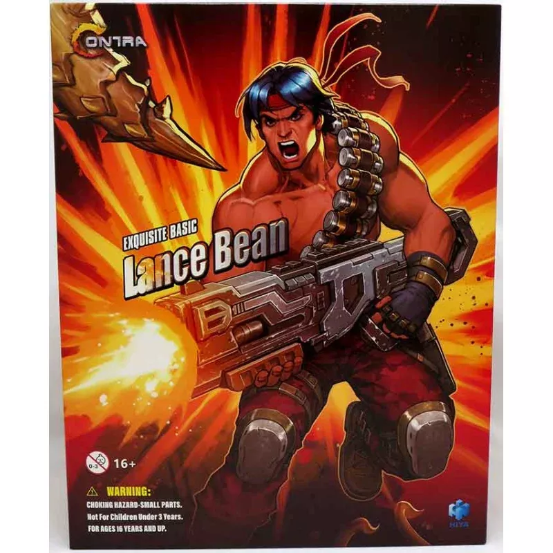 Contra Operation Galuga 6 Inch Action Figure Exquisite Basic - Lance Bean