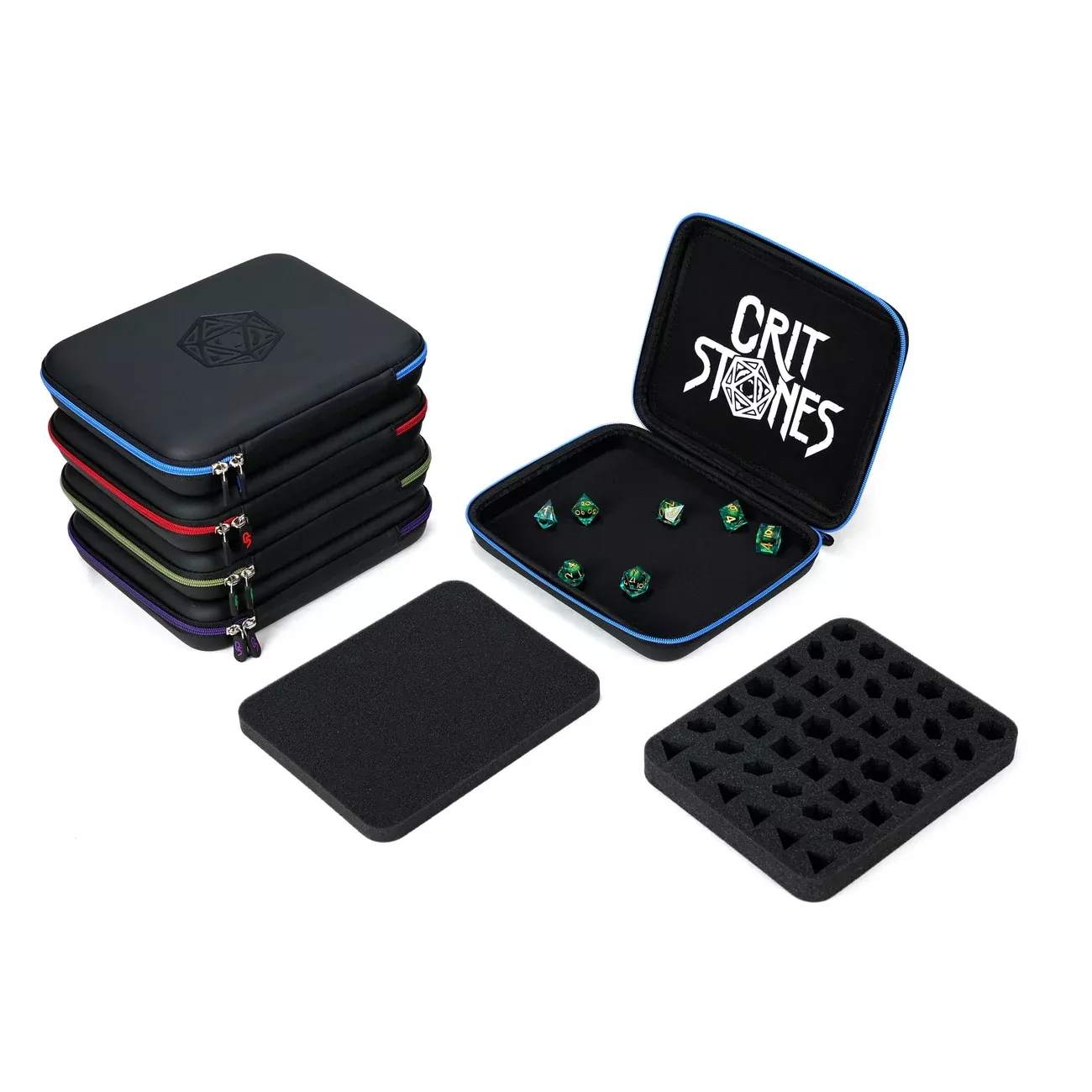 CritStones Dice Pouch Arcanum Green