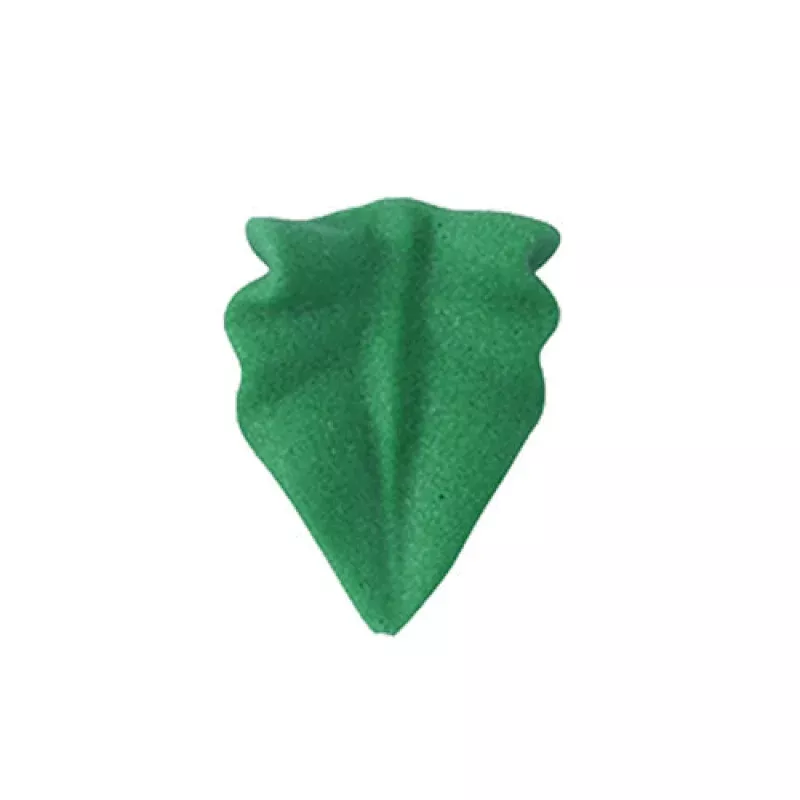 Dark Green Rose Leaf Cake Decorations 3/4 - 20 Count