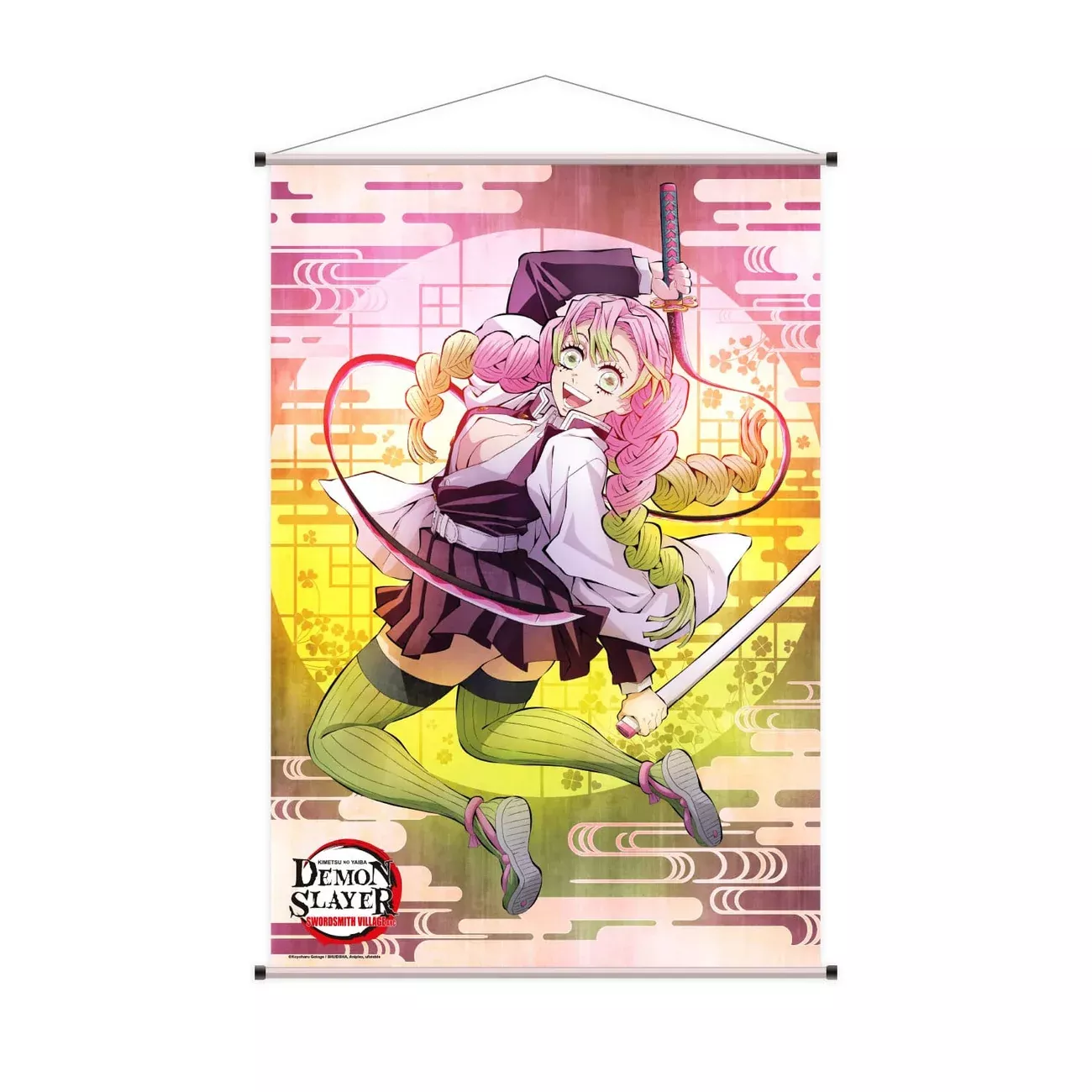 Demon Slayer Wall Scroll Mitsuri 60 x 90 cm