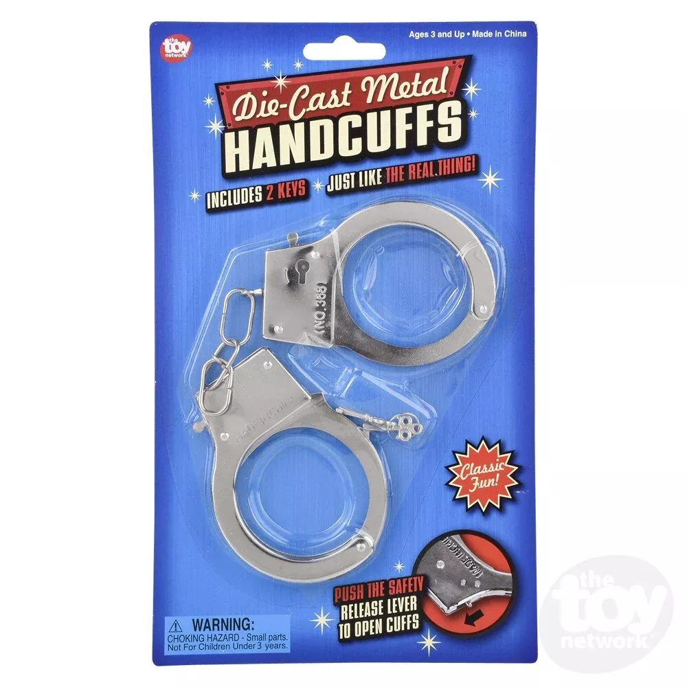 Diecast Metal Handcuffs