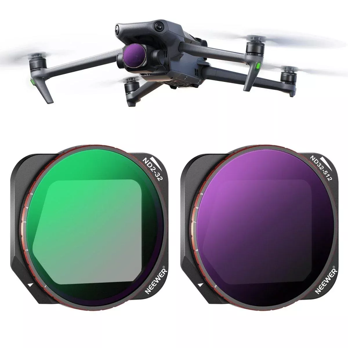 DJI Mavic 3 Classic Variable ND Filter Set (2pcs)