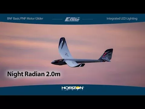 E-Flite Night Radian 2.0m BNF Basic EFL36500