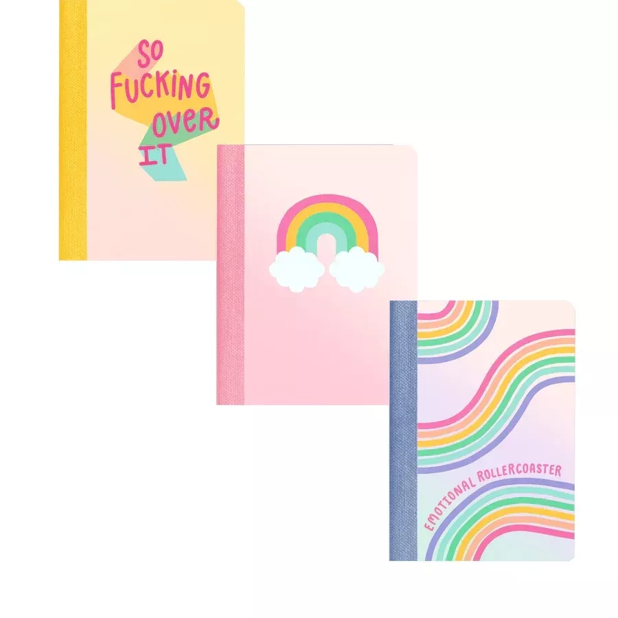 Emotional Rollercoaster Mini Notebook Set