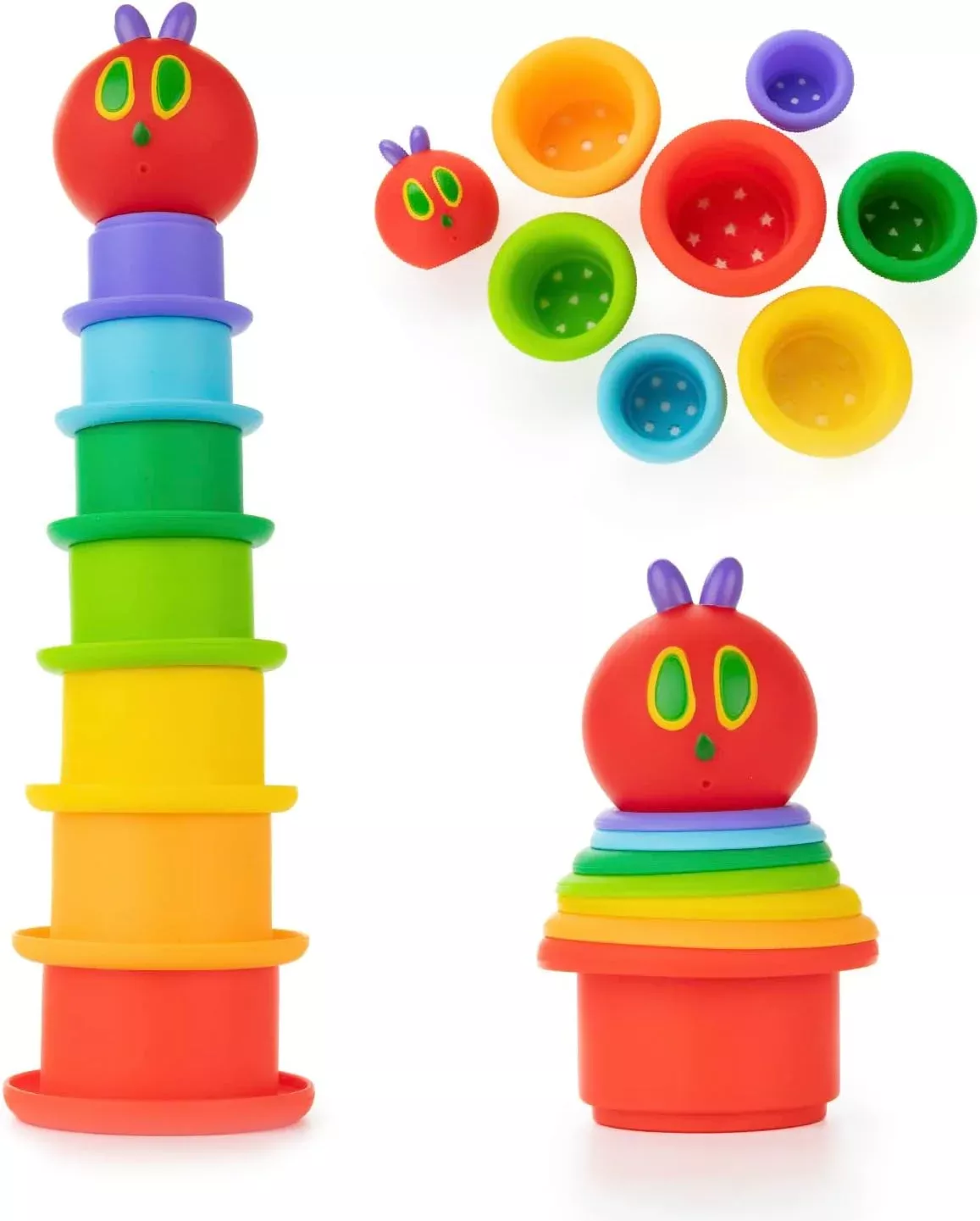 Eric Carle Bath Stacking Cups & Squirty Set