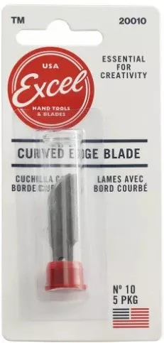 Excel Hobby #10 Curved Edge Blade#20010