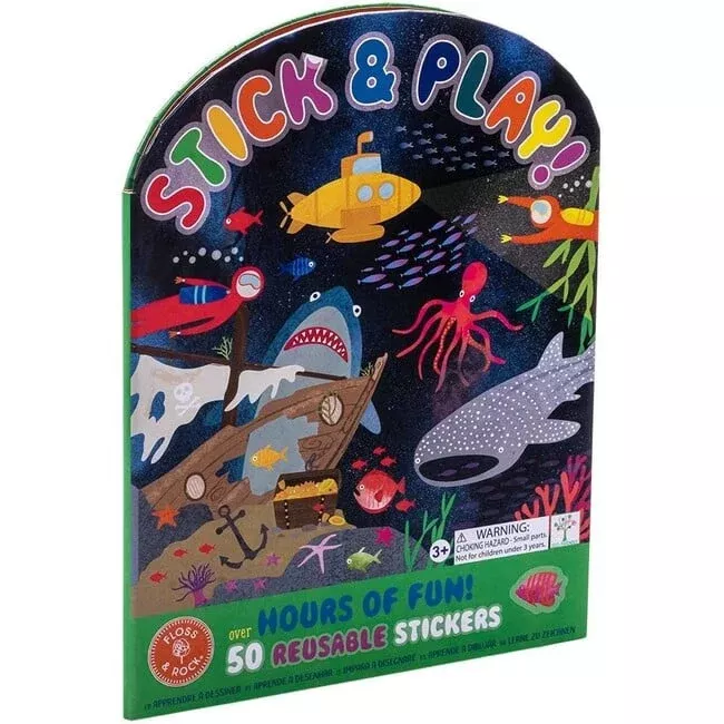 Floss & Rock Stick N Play- Deep Sea