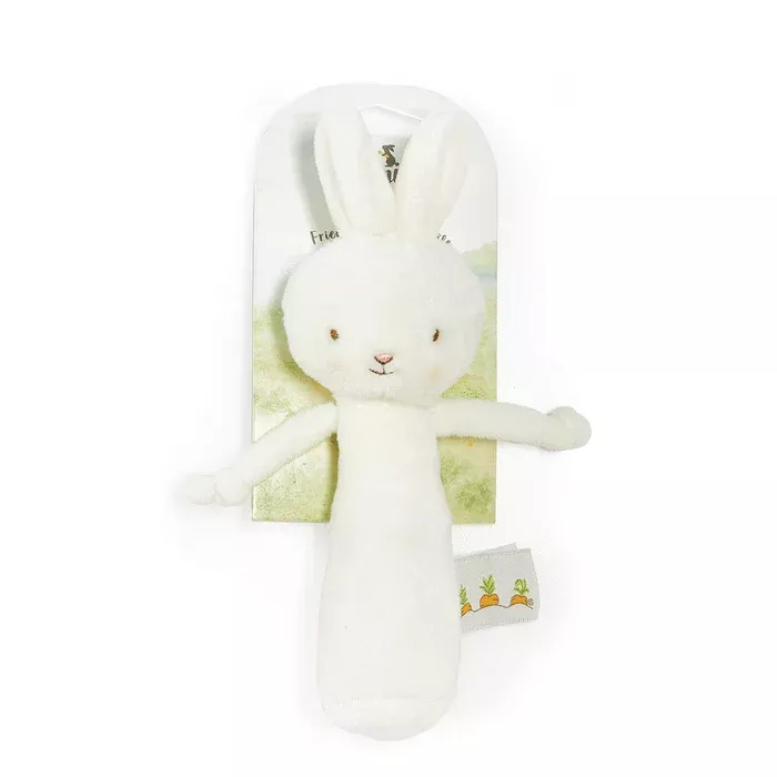Friendly Chime Rattle - White Bunny
