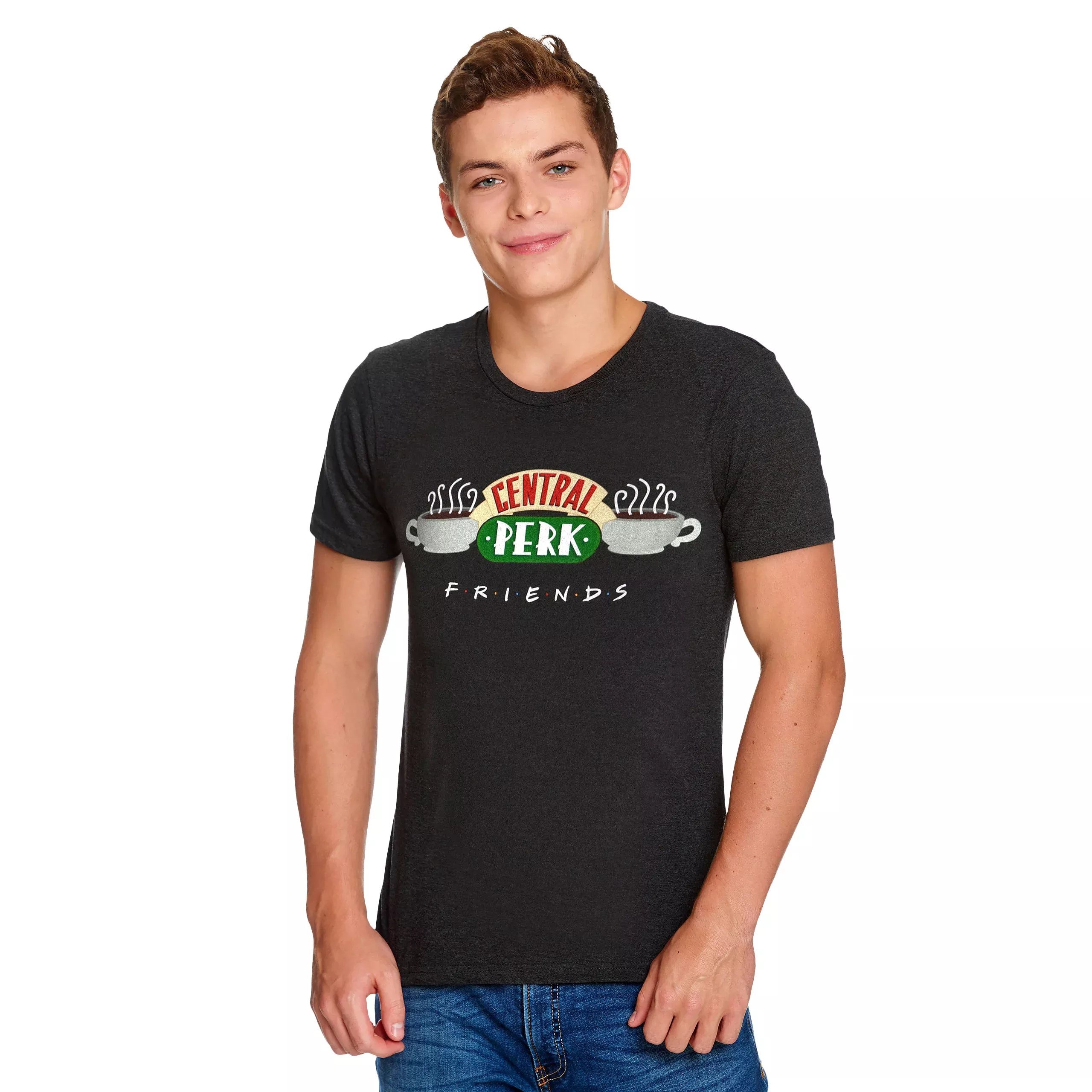 Friends - Central Perk Logo T-Shirt grey