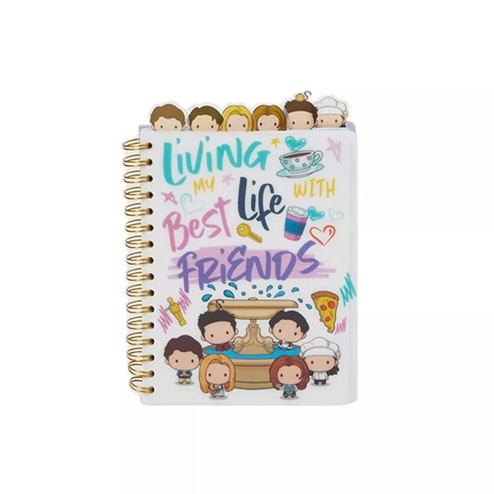 Friends Journal with Character Tabs