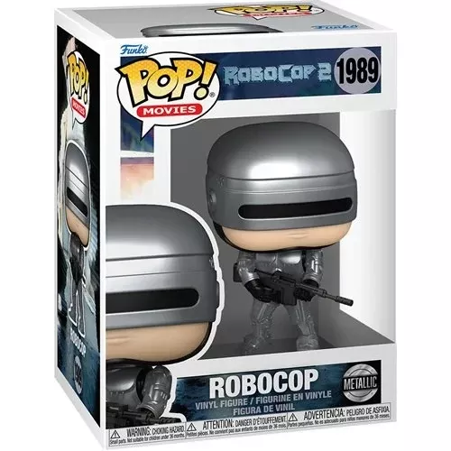 Funko Pop! - RoboCop 2 - RoboCop Metallic #1989