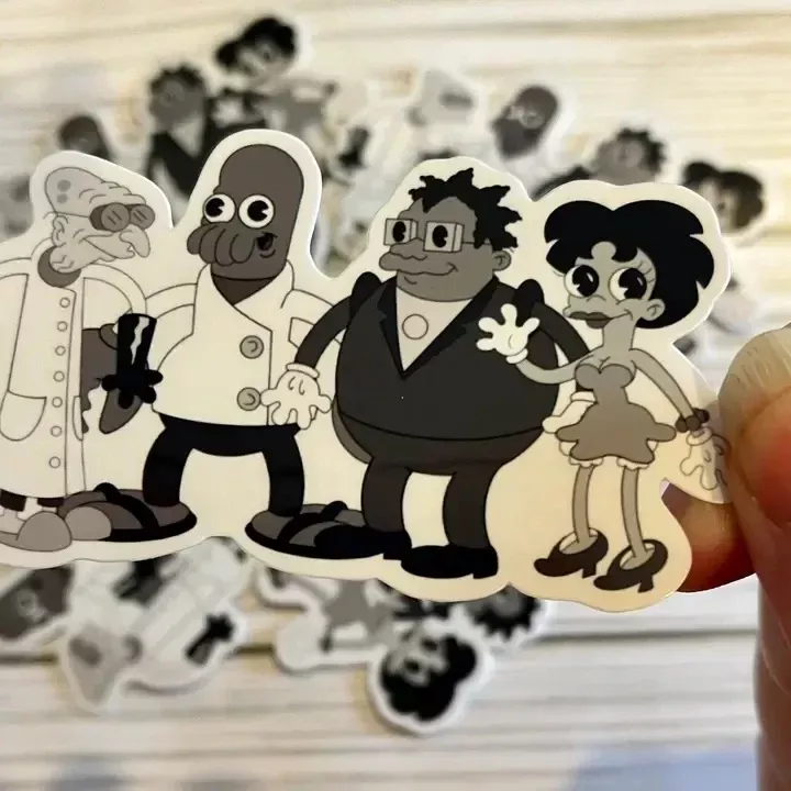 Futurama Crew Sticker