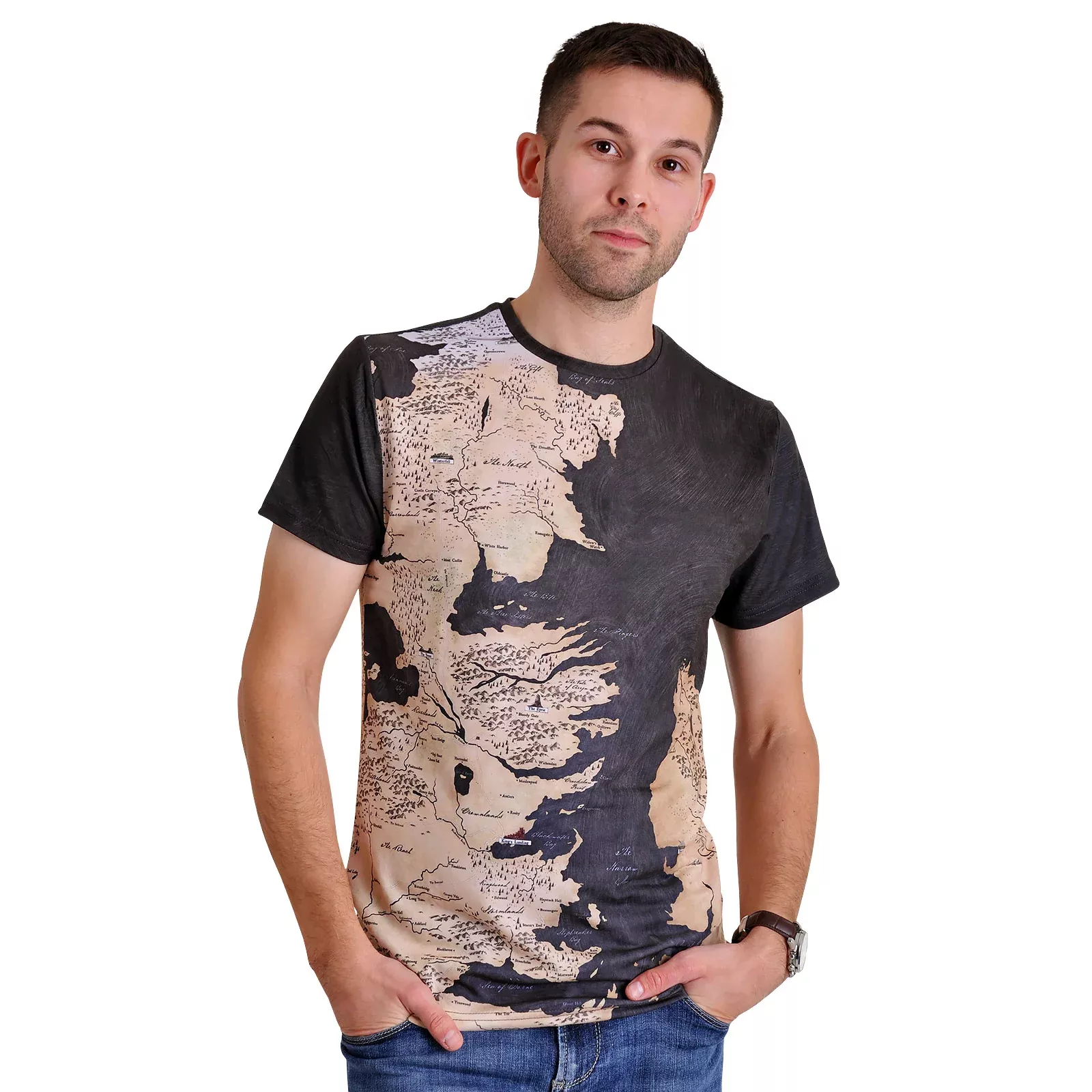 Game of Thrones - Westeros and Essos T-Shirt