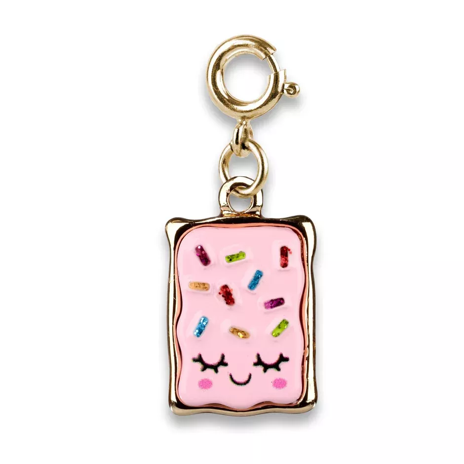 Gold Toaster Pastry Charm