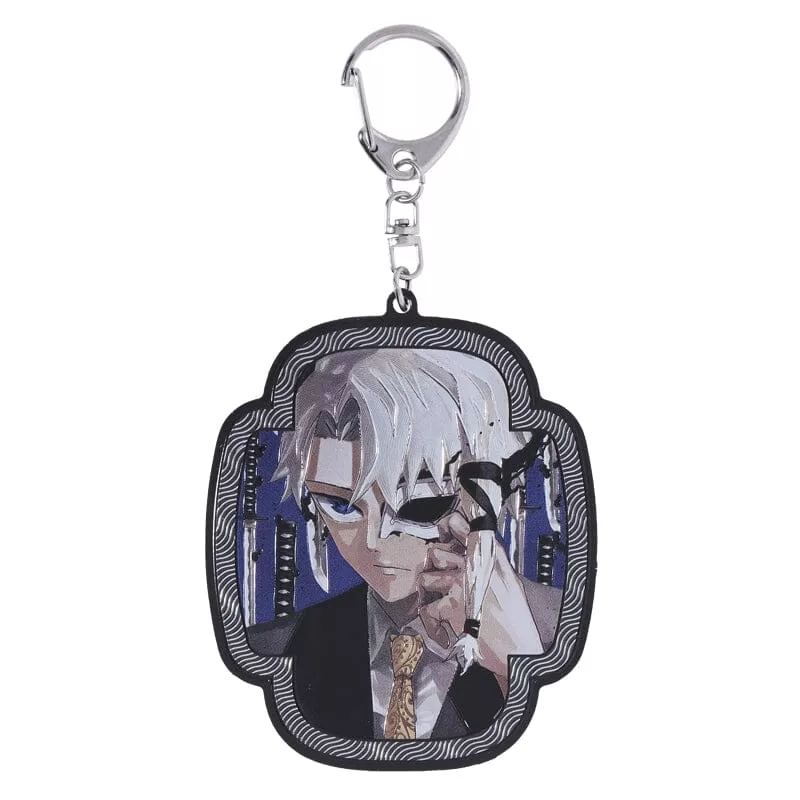 Hakuri Sazanami Metallic Keychain - Kagurabachi