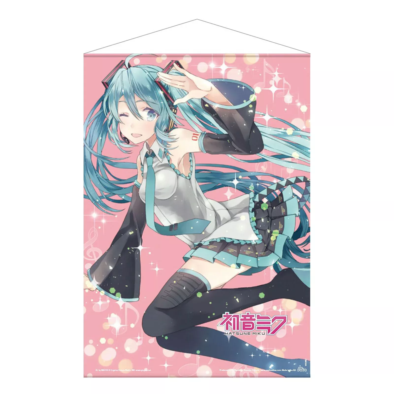 Hatsune Miku - Glitter Miku Wall Scroll