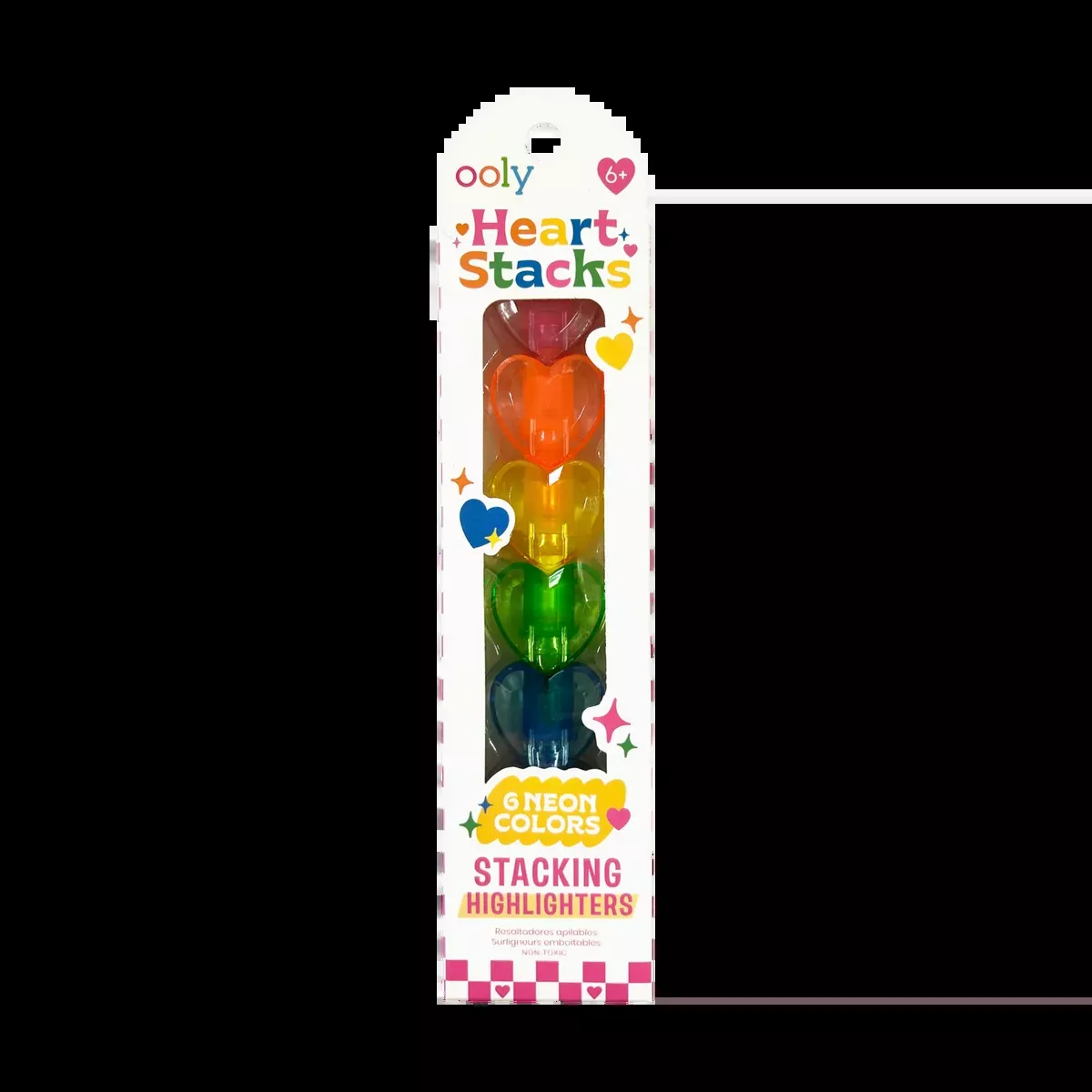 Heart Stacks Stacking Highlighters