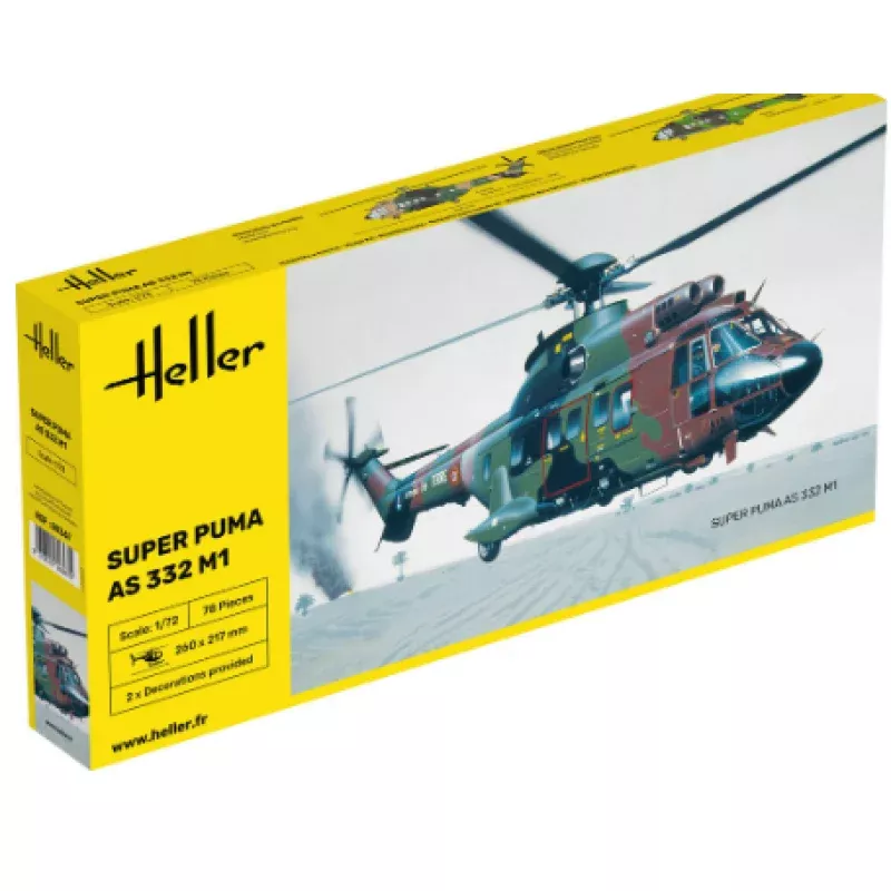 Heller 1/72 SUPER PUMA AS 332 M1 (80367)