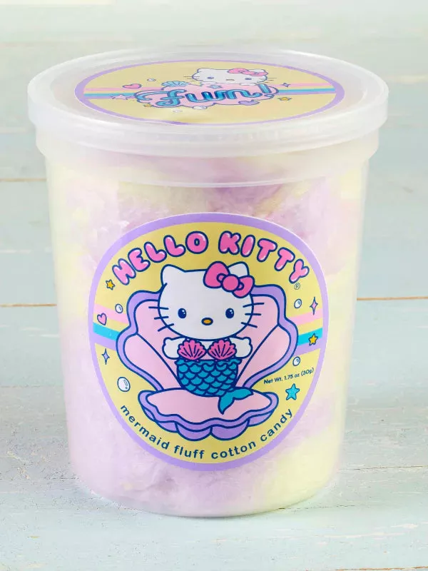 Hello Kitty Mermaid Fluff Gourmet Cotton Candy