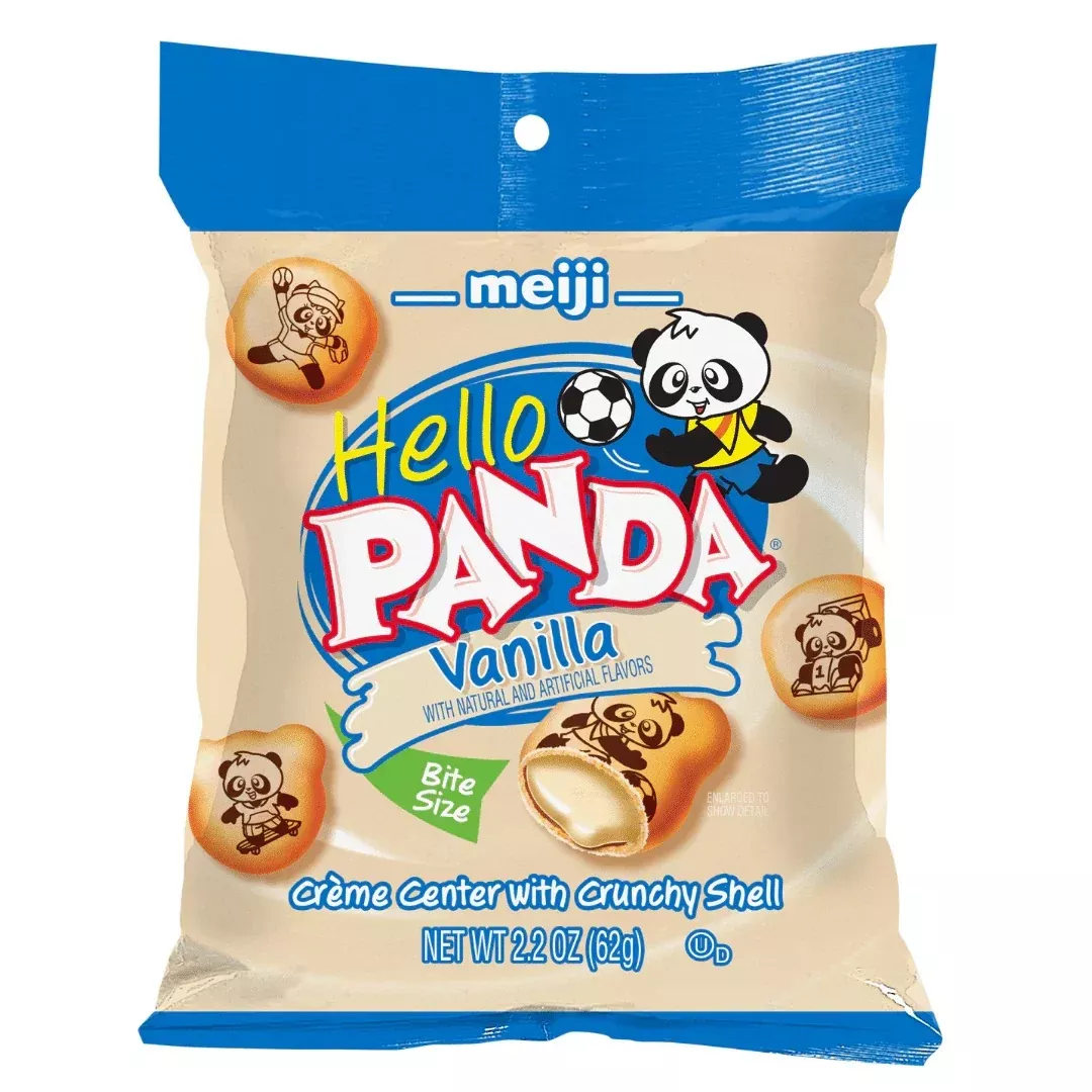 Hello Panda Bite Size Vanilla 2.2 oz Bag