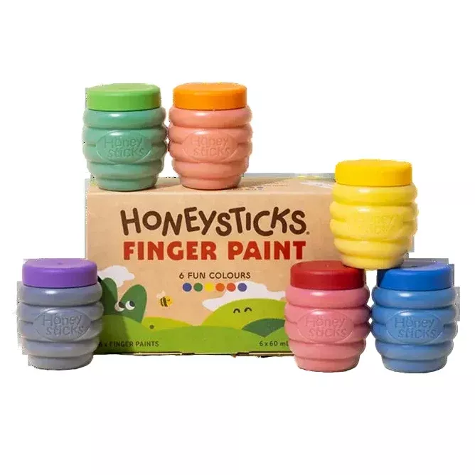 Honeysticks: Finger Paint 6pk